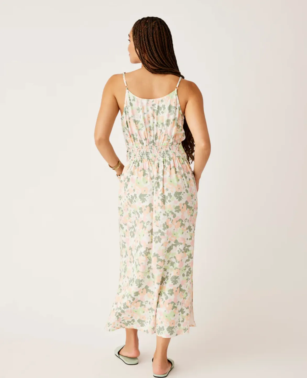 D Macy Dress - cloud wildflower