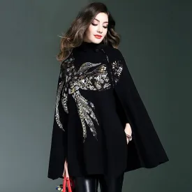 Esther Embellished Woolen Cover Up