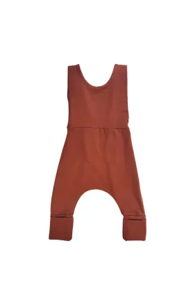 Grow With Me Overalls | Chestnut