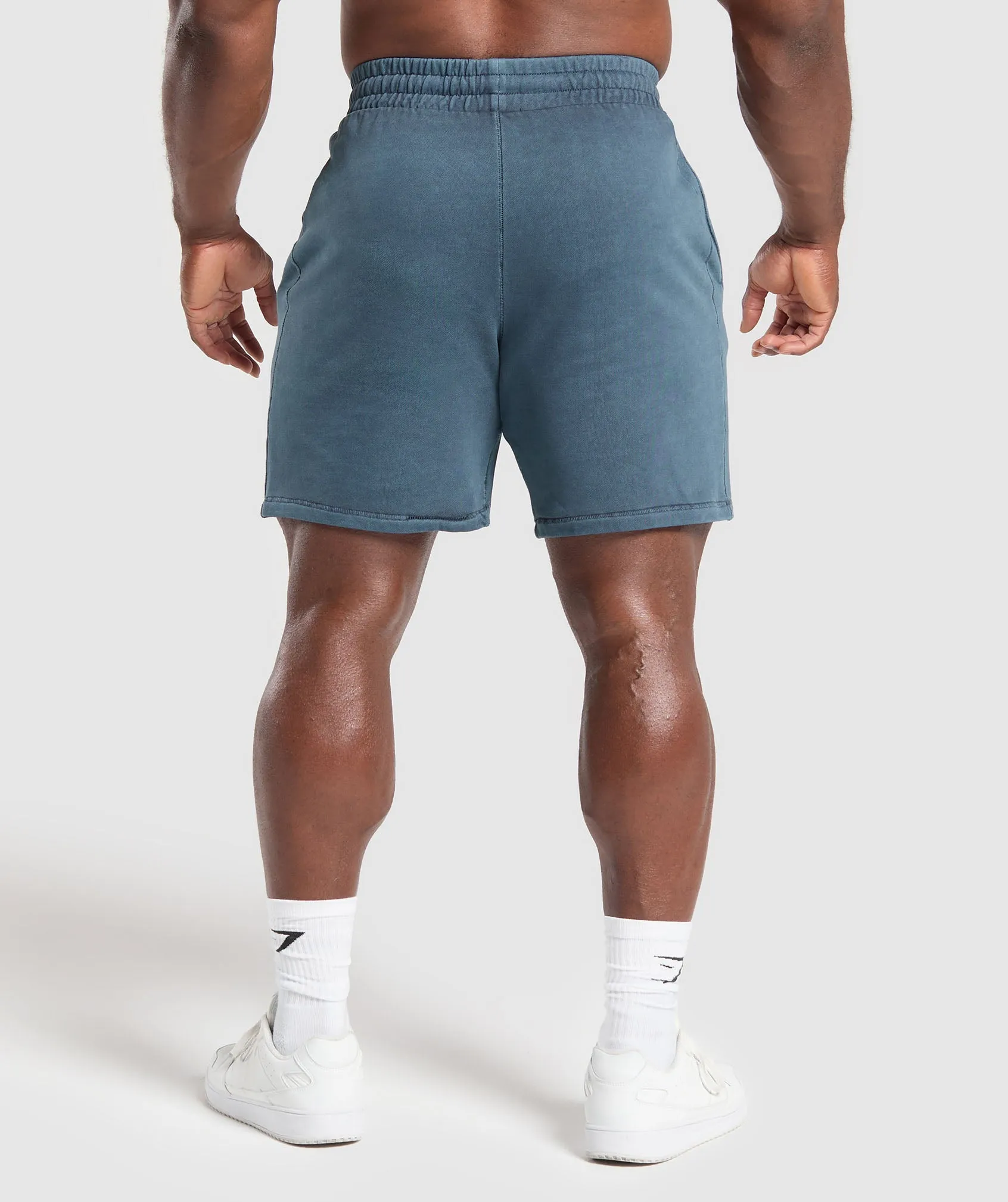 Gymshark Premium Legacy Shorts - Cargo Blue
