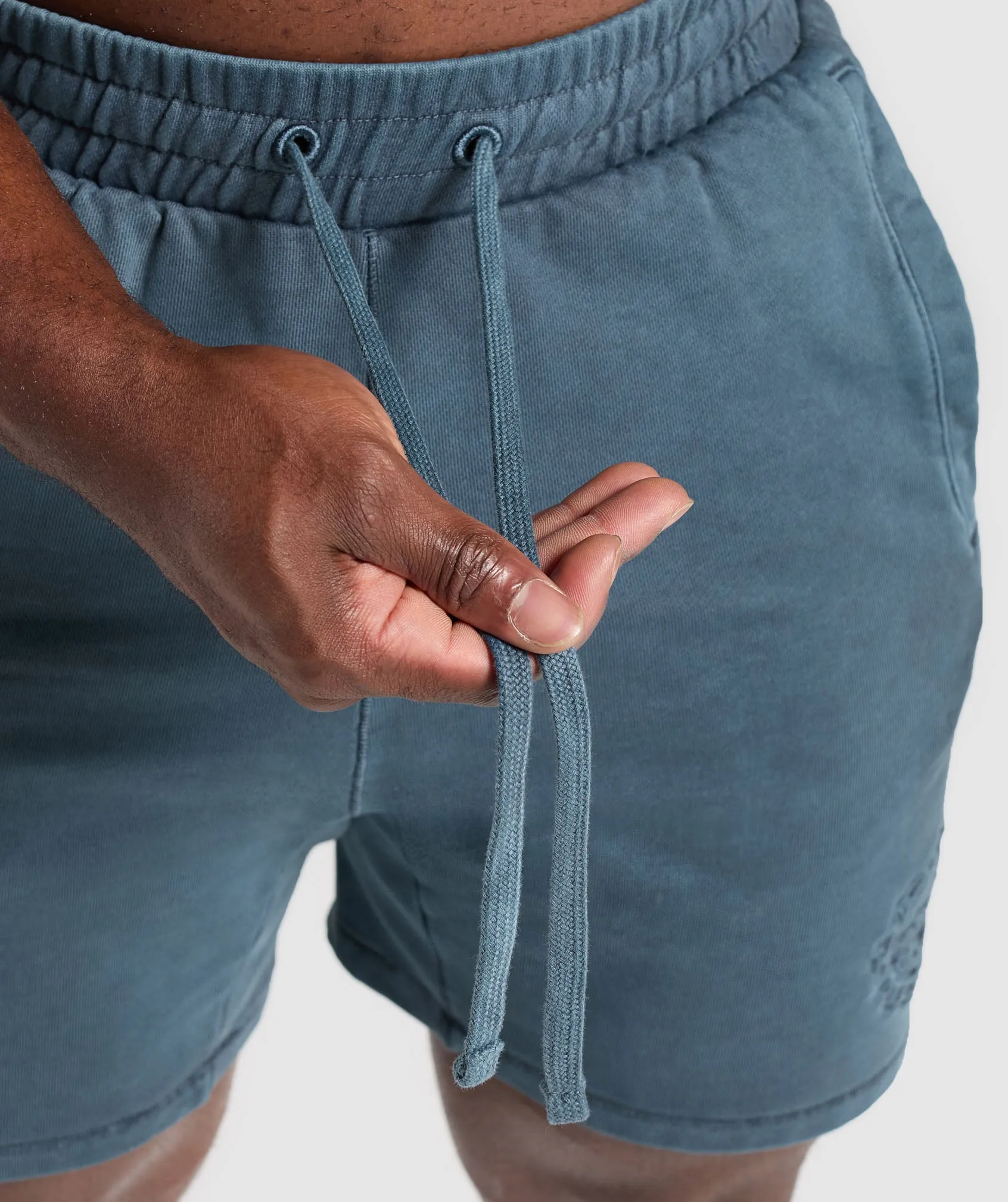 Gymshark Premium Legacy Shorts - Cargo Blue