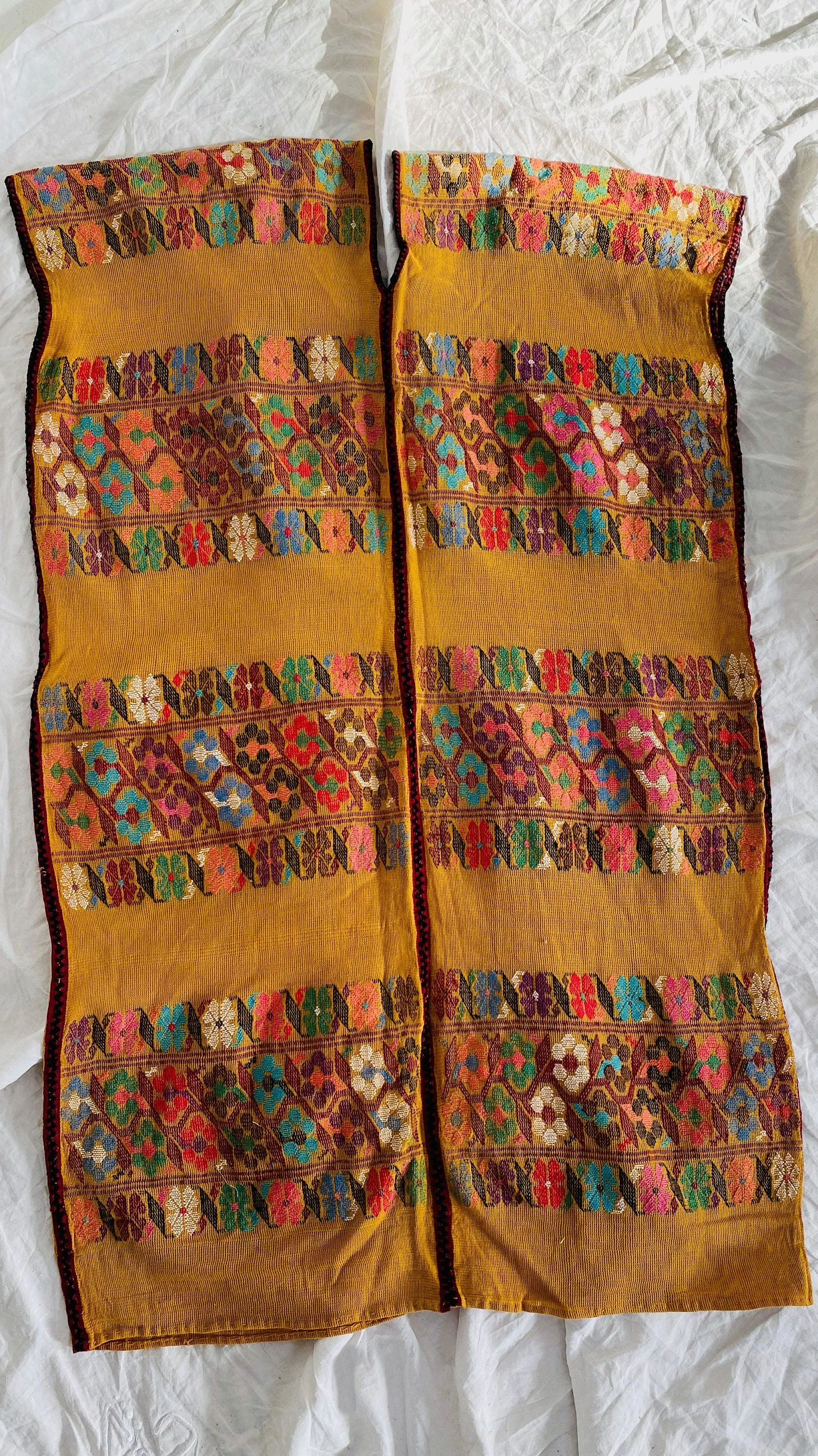 Hand Woven Amuzgo Huipil Dress. Guerrero, Mexico. Coyuchi. 0124