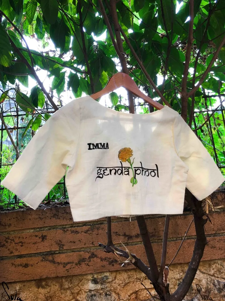 Imma genda phool (Blouse)