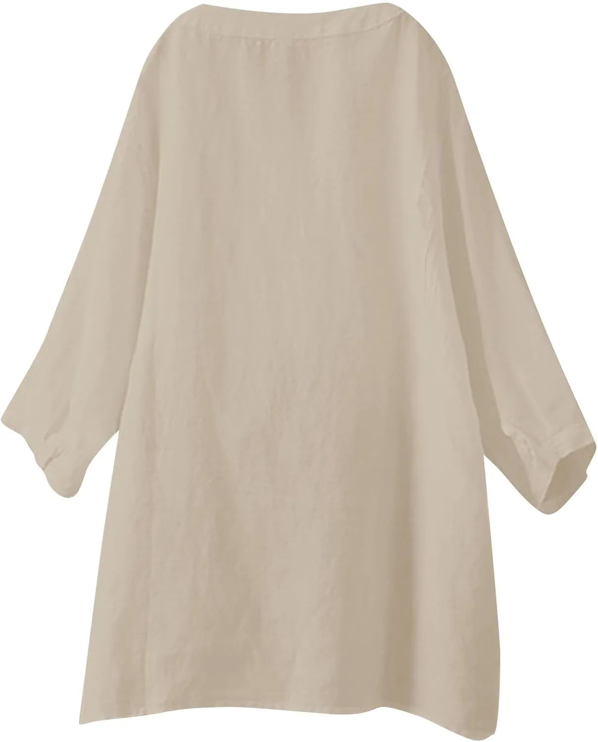 Linen Tops for Women Button Down Sleeveless V Neck Loose Fit Shirts Summer Casual Plus Size Lightweight Blouses