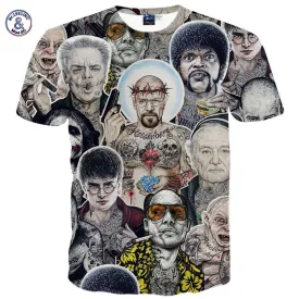 Men's 3D T-Shirt Walter White Meme