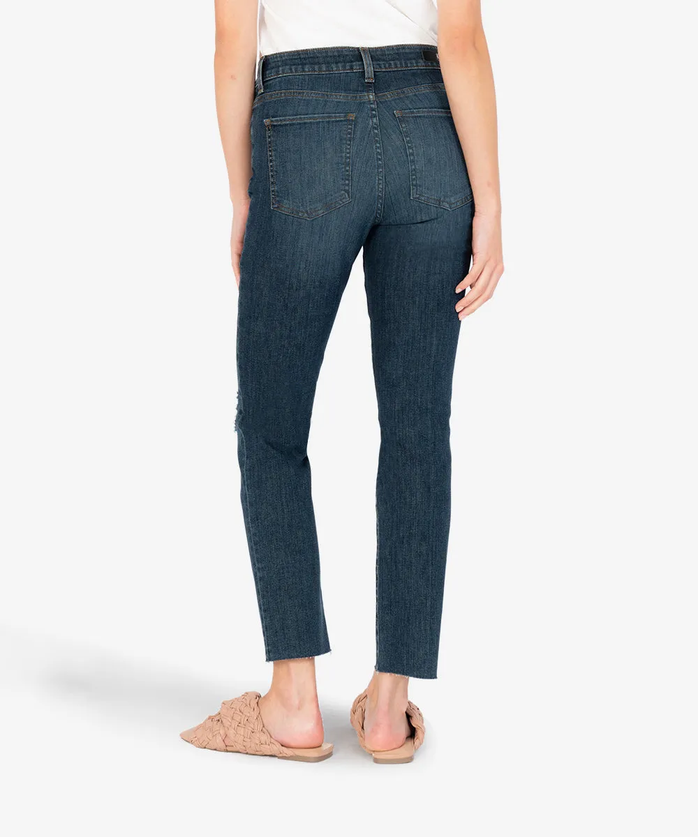 REESE HIGH RISE FAB AB ANKLE STRAIGHT RAW HEM (ATTRACTION WASH)