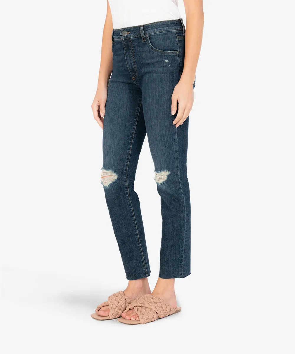 REESE HIGH RISE FAB AB ANKLE STRAIGHT RAW HEM (ATTRACTION WASH)
