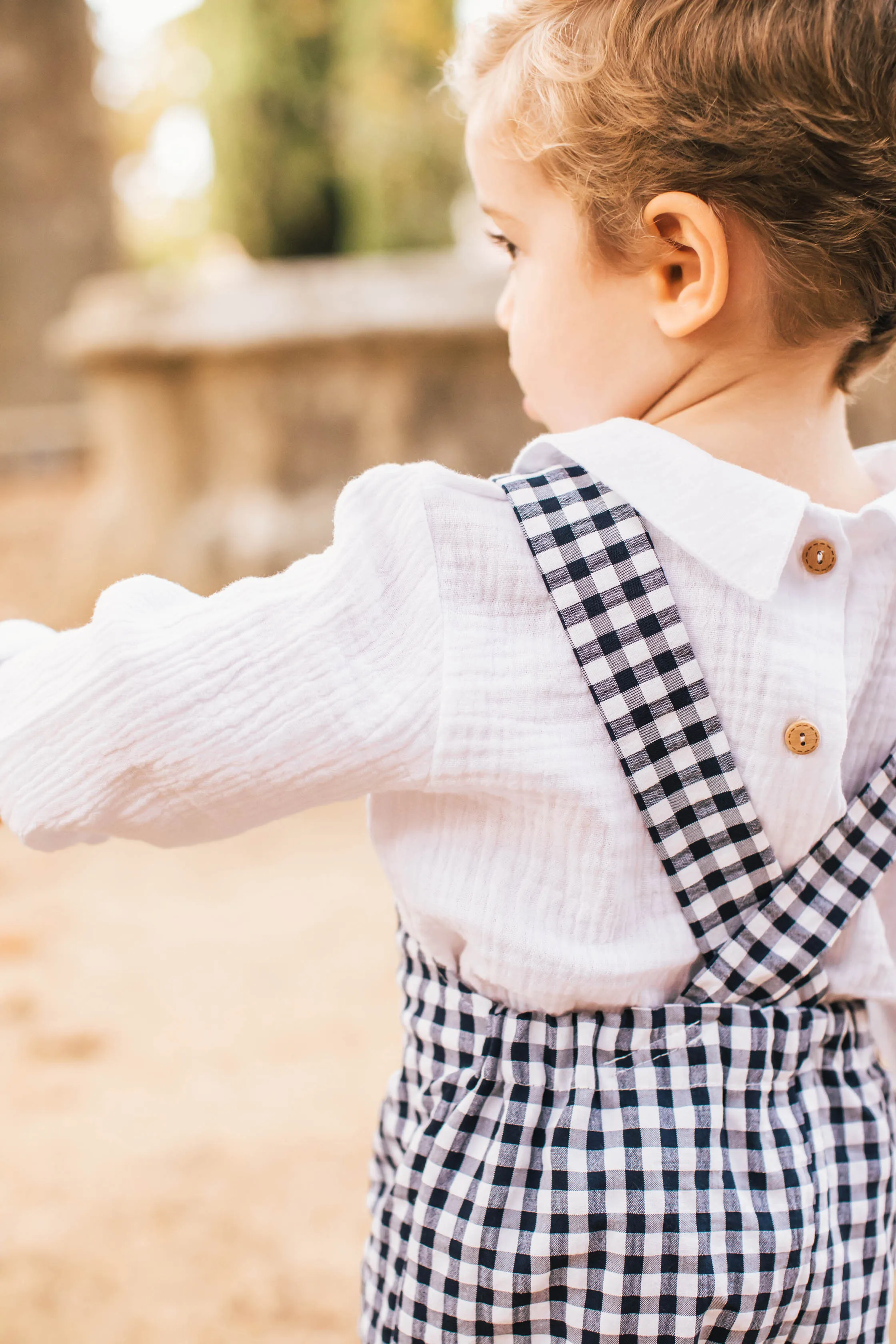 Sassa vichy Romper