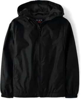 The Children's Place Boys' Uniform Windbreaker Jacket