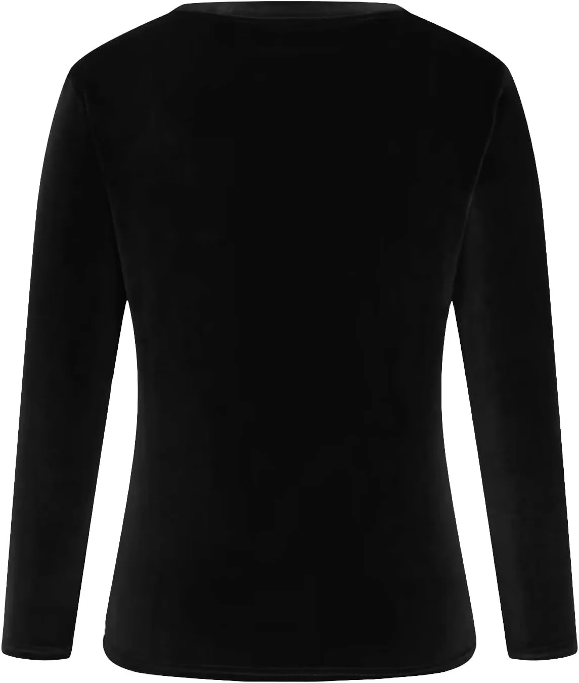 Women's Velour Sweatshirts Crewneck Long Sleeve Casual Pullover Winter Fall 2024 Holiday Soft Warm Shirts Velvet Tops